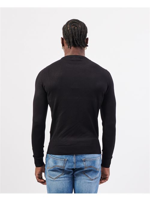 Yes Zee Men's Crew Neck Sweater in Viscose Blend YES ZEE | M835-MR000801